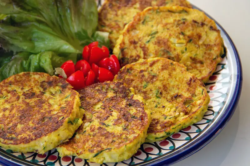 galette courgettes chou-fleur