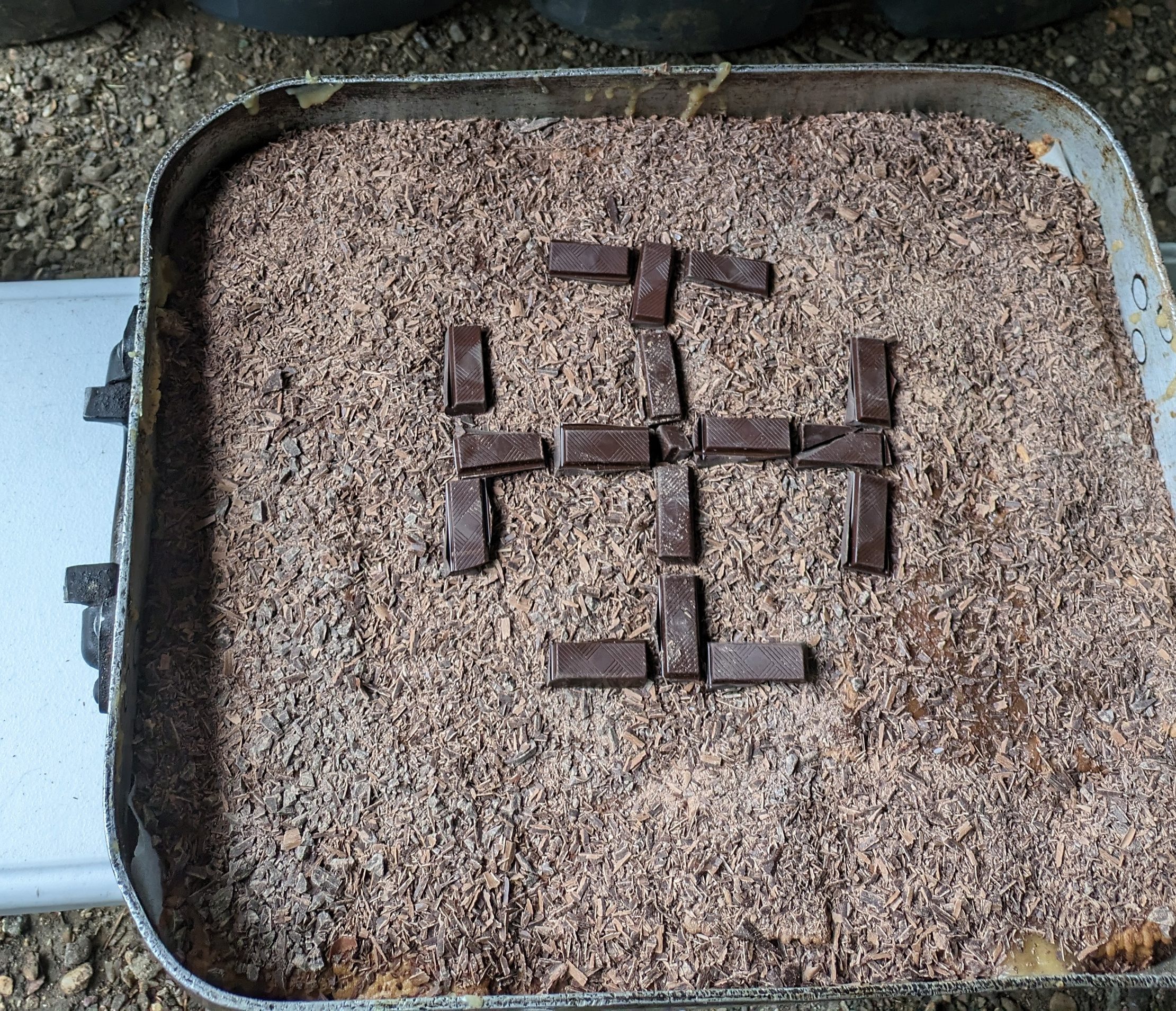 Gâteau thé brun scout