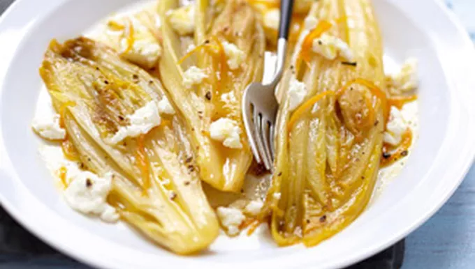 endive braisée à l'orange